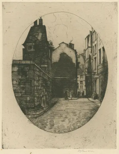Rue Saint Julien, den fattige av David Young Cameron