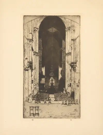 St. Laumer, Blois av David Young Cameron