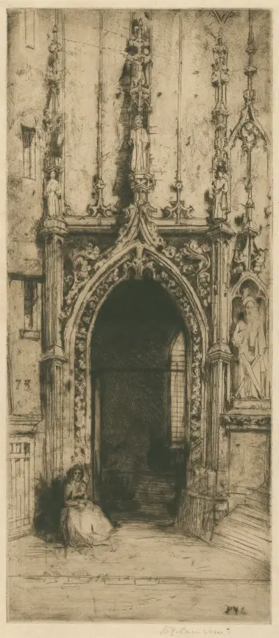 St. Merri, Paris av David Young Cameron