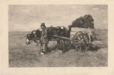 The Leaf Cart av David Young Cameron