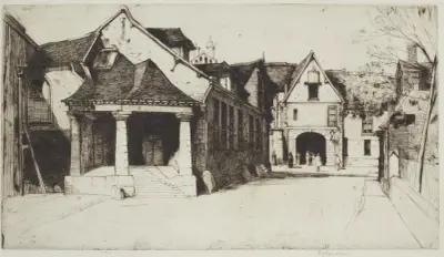 The Old Museum, Beauvais av David Young Cameron
