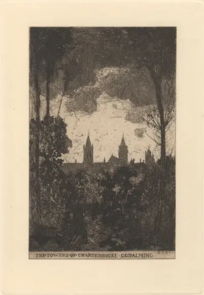 The Towers of Charterhouse, Godalming av David Young Cameron