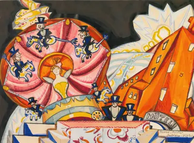 Théâtre De L’Apollo, Paryż, Sergey Yurievich Sudeikin