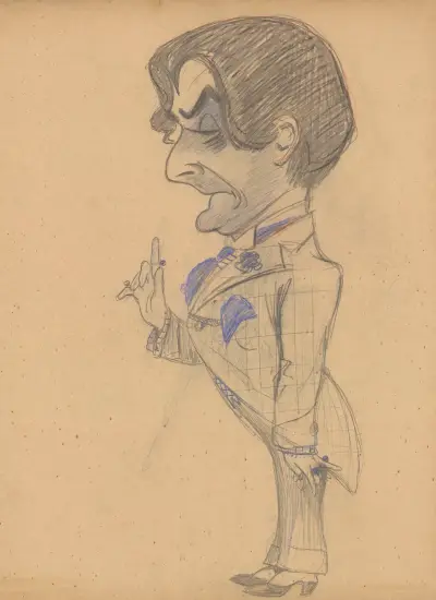 Edouard de Max et Félix Mayol av Yves Marevéry
