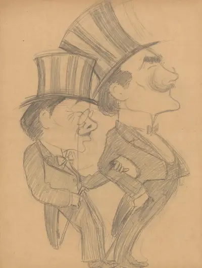 Emile et Vincent Isola av Yves Marevéry