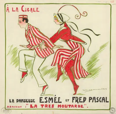 Esmée et Fred Pascal dans ‘La très moutarde’ de Rip et Bousquet von Yves Marevéry
