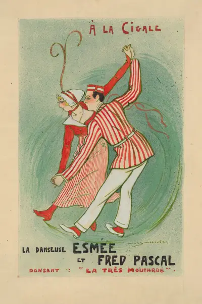 Esmée och Fred Pascal i 'La très moutarde' av Rip och Bousquet av Yves Marevéry