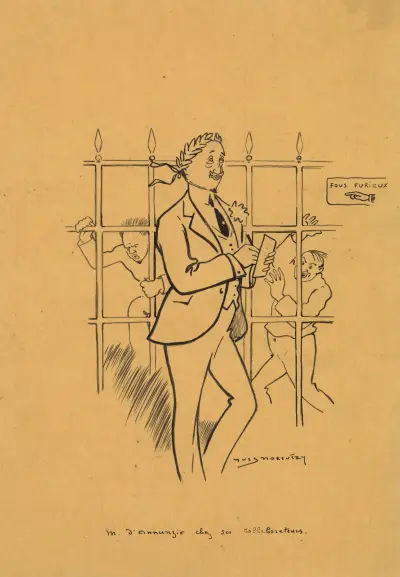 Gabriele d’Annunzio av Yves Marevéry