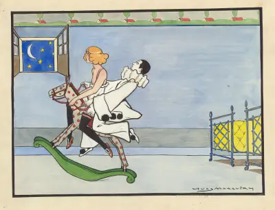 Gaby Deslys i Harry Pilcer w „La revue de Marigny” Michela Carrégo i Andrégo Barde’a, 1912 – nr 1, Yves Marevéry