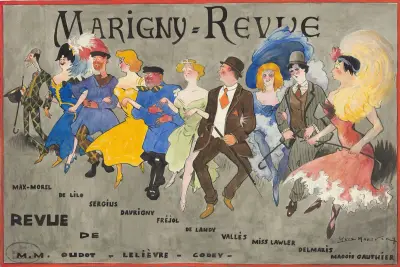 La revue de Marigny av Yves Marevéry