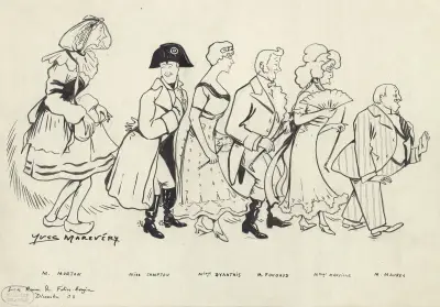 La revue des Folies-Bergère av Pierre-Louis Flers av Yves Marevéry