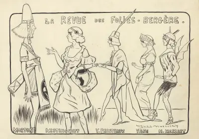 La revue des Folies Bergère av Yves Marevéry