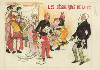 Les dégourdis de la onzième de André Mouëzy-Eon et Charles Davrillans av Yves Marevéry