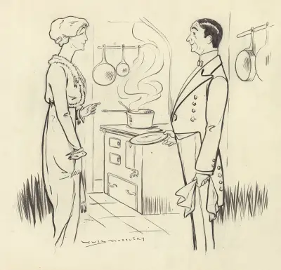Louise Bignon et Louis Gauthier dans ‘Le valet de coeur’ de Louis Gilbert av Yves Marevéry
