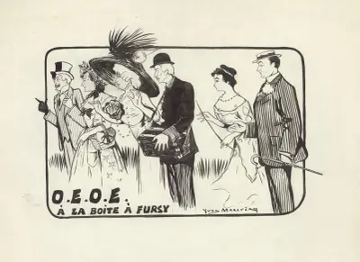 Max Dearly et Albert Brasseur dans ‘O.E.O.E.’ de Hugues Delorme et Jean Deyrmon av Yves Marevéry