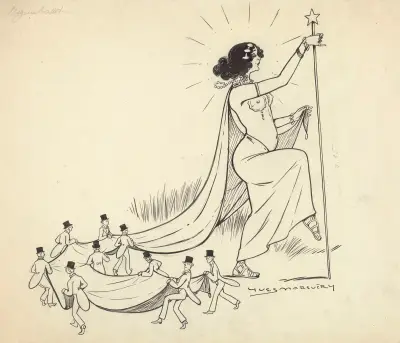 Régina Badet dans ‘Paris-côte d’Azur’ de Maxime Formont av Yves Marevéry