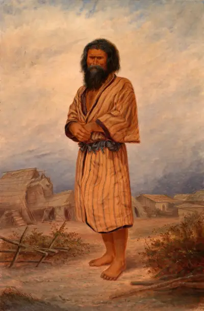 Aino Man av Antonio Zeno Shindler