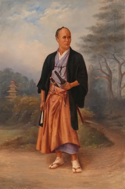 Japansk man av Antonio Zeno Shindler