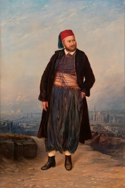 Modern egyptier av Antonio Zeno Shindler