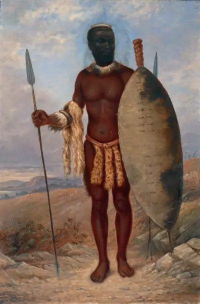Zulu Man av Antonio Zeno Shindler