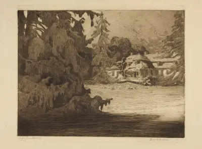 Nobleman’s manor house av Zofia Stankiewicz