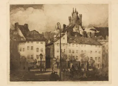 Slottstorget i Warszawa av Zofia Stankiewicz
