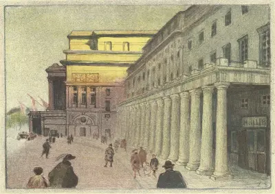 The Grand Theatre in Warsaw av Zofia Stankiewicz