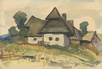 Dedinský motív av Zolo Palugyay