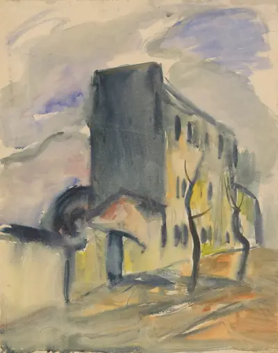 Lonely Blue House av Zolo Palugyay