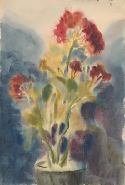 Röda blommor av Zolo Palugyay