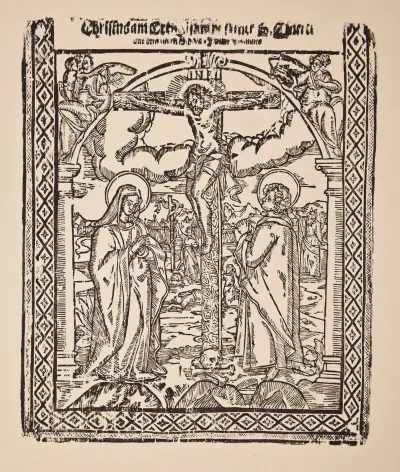 Crucifixion av Zygmunt Łazarski