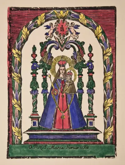 Our Lady of Hansfelde av Zygmunt Łazarski
