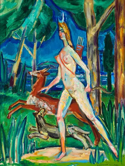 Diana i skogen av Zygmunt Waliszewski