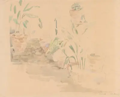 Flowerpots, II av Zygmunt Waliszewski
