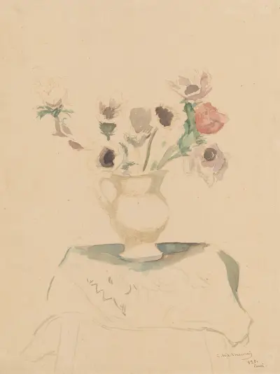 Blommor i en kanna av Zygmunt Waliszewski