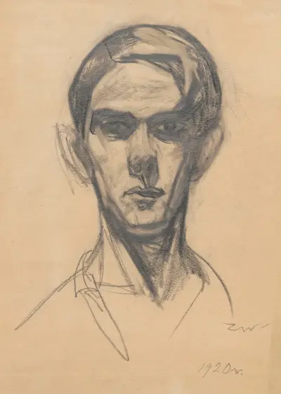 Självporträtt av Zygmunt Waliszewski