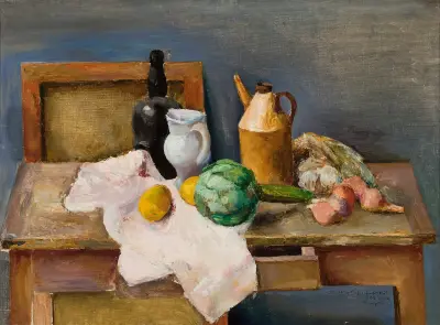 Still life, 1925 av Zygmunt Waliszewski