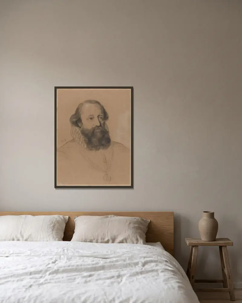 Jens Juel, Adolph Tidemand w ramie na ścianie