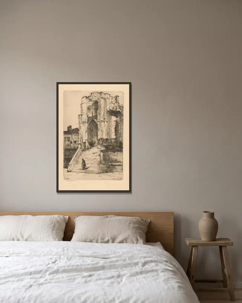 Lisieux von Willem Adrianus Grondhout gerahmt an einer Wand