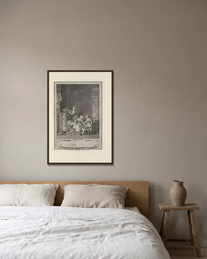 Die Besetzung von Albert Christophle gerahmt an einer Wand