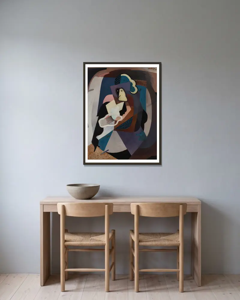 Konstrukce, Albert Gleizes v rámu na stěně