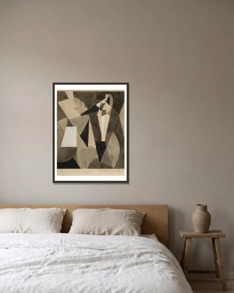 Igor Stravinsky, Albert Gleizes v rámu na stěně