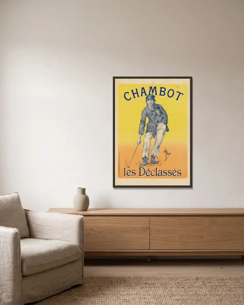 Chambot. Les déclassés, Albert Guillaume v rámu na stěně