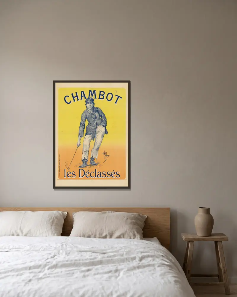 Chambot. Les déclassés, Albert Guillaume v rámu na stěně