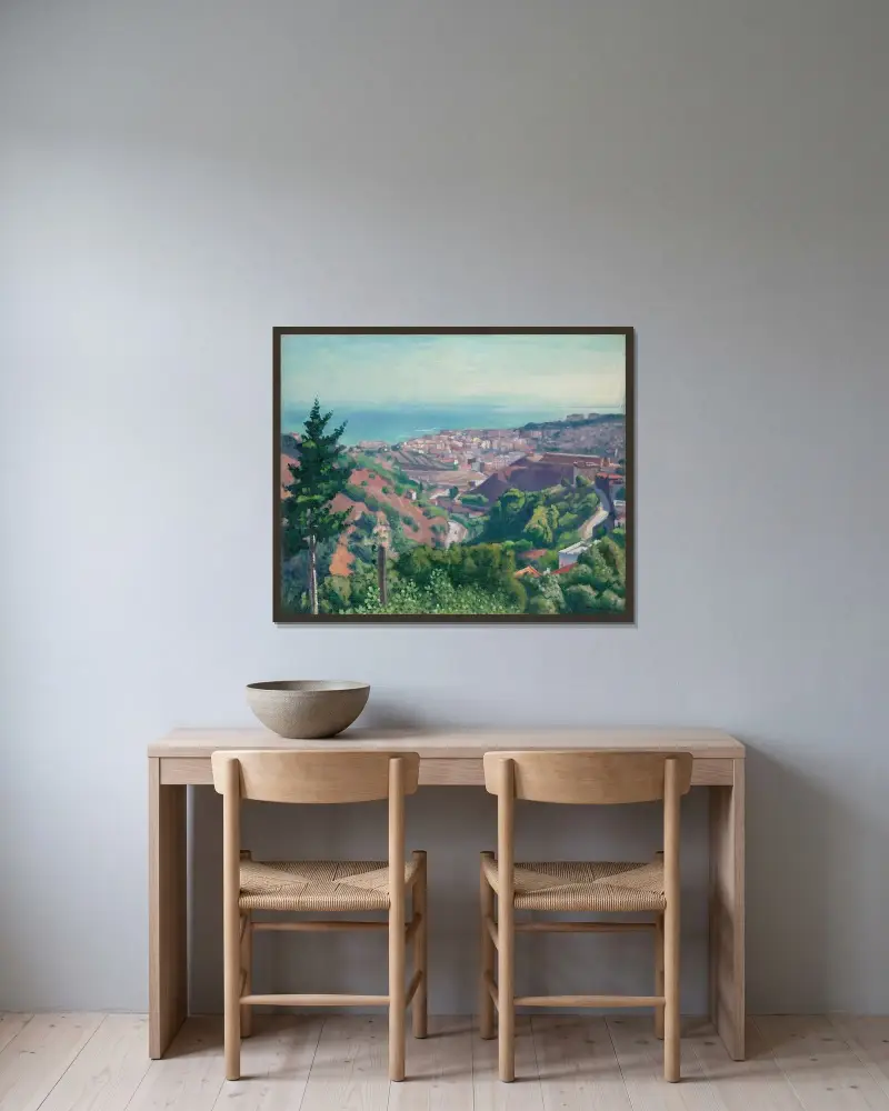 Beau jour av Albert Marquet inramad på en vägg