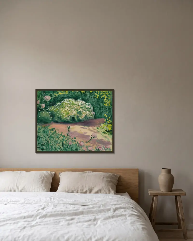 Gänseblümchen von Albert Marquet gerahmt an einer Wand