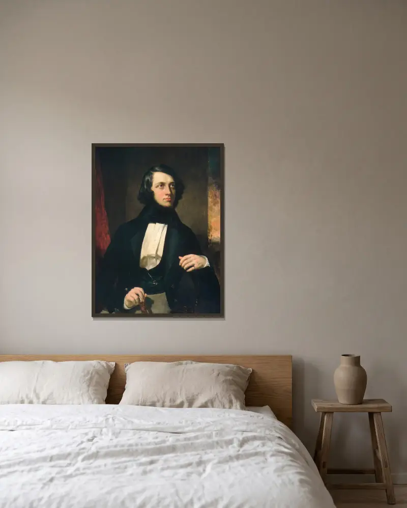 Alexander Van Rensselaer von George Peter Alexander Healy gerahmt an einer Wand