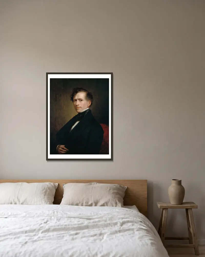 Franklin Pierce, 1853, George Peter Alexander Healy v rámu na stěně