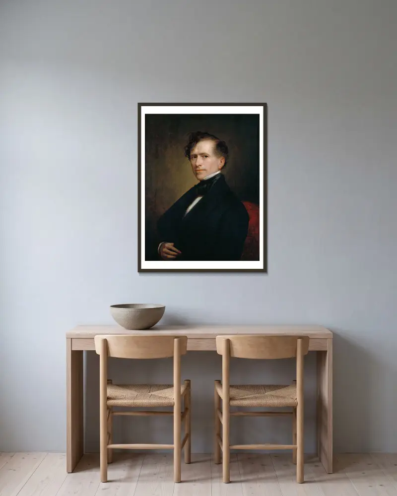 Franklin Pierce, 1853, George Peter Alexander Healy v rámu na stěně