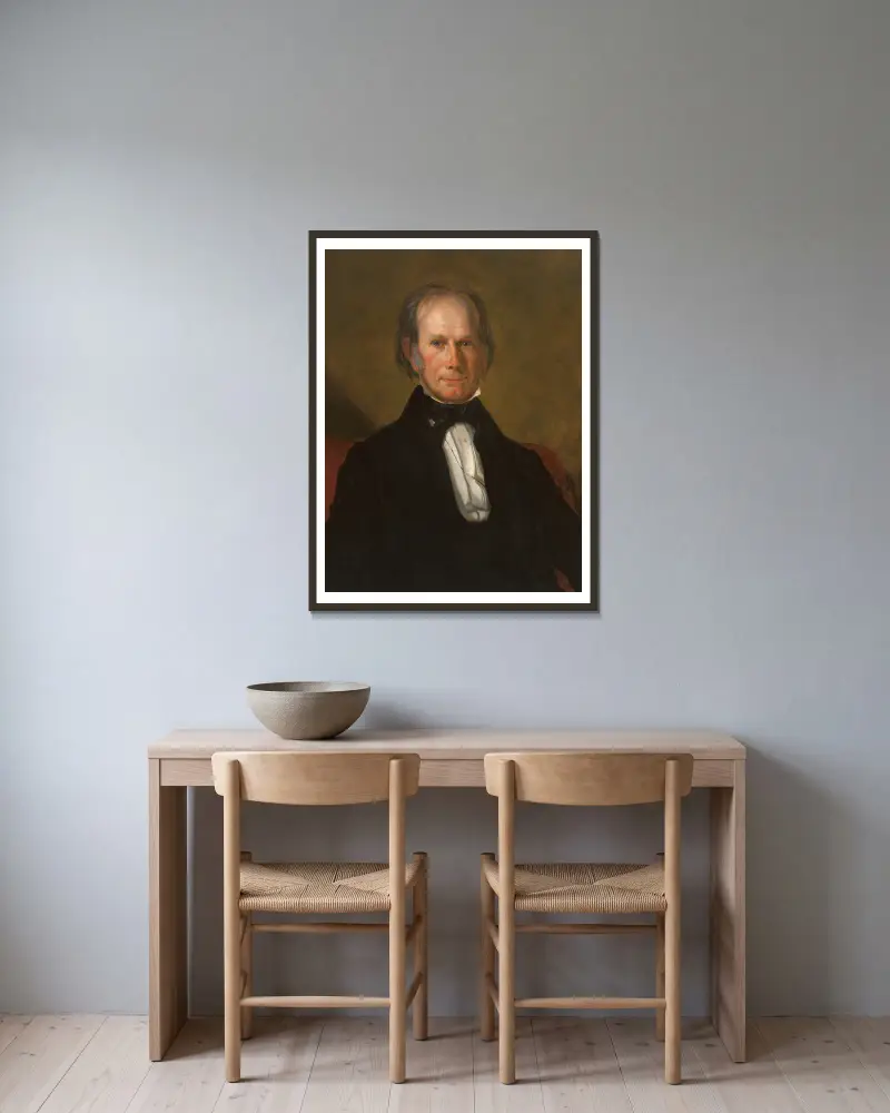 Henry Clay, George Peter Alexander Healy v rámu na stěně